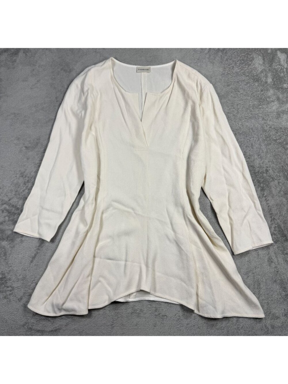 By Malene Birger Ivory Blouse Womens 40 Old Money Designer Luxury Minimalist